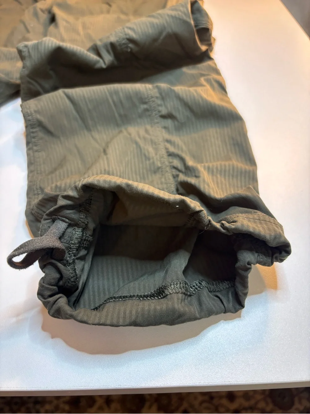 lululemon athletica Olive Green Drawstring Joggers